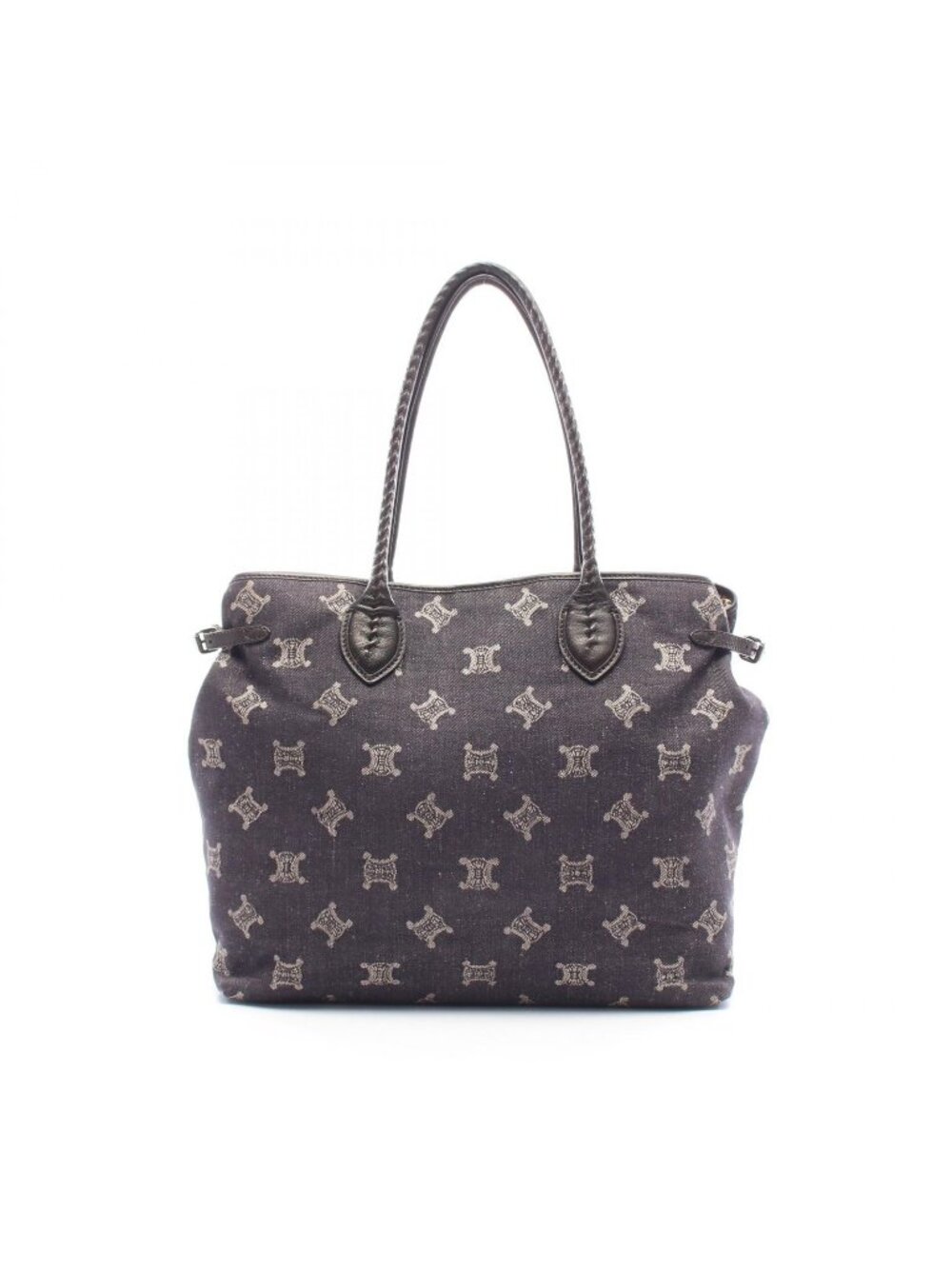 Celine Tote Paris Macadam Denim Leather